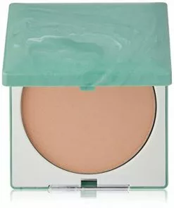 Clinique Stay-Matte Sheer Pressed Powder | Shine-Absorbing, Oil-Free Formula | Create A Perfect Matte Appearance | Free Of Parabens, Phthalates, And Sulfates | Stay Beige - 0.27 Oz
