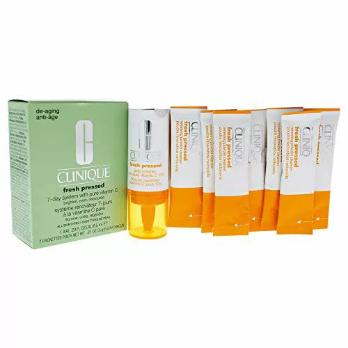 Clinique Fresh Pressed 7 Day System With Pure Vitamin C, 0.01 Ounce 3 Clinique Fresh Pressed 7 Day System With Pure Vitamin C, 0.01 Ounce
