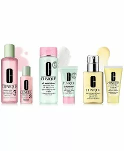 Clinique Great Skin Everywhere 3-Step Skin Care Set For Oily Skin -Clinique Sales 0980288 great skin everywhere 3 step skin care set for oily skin