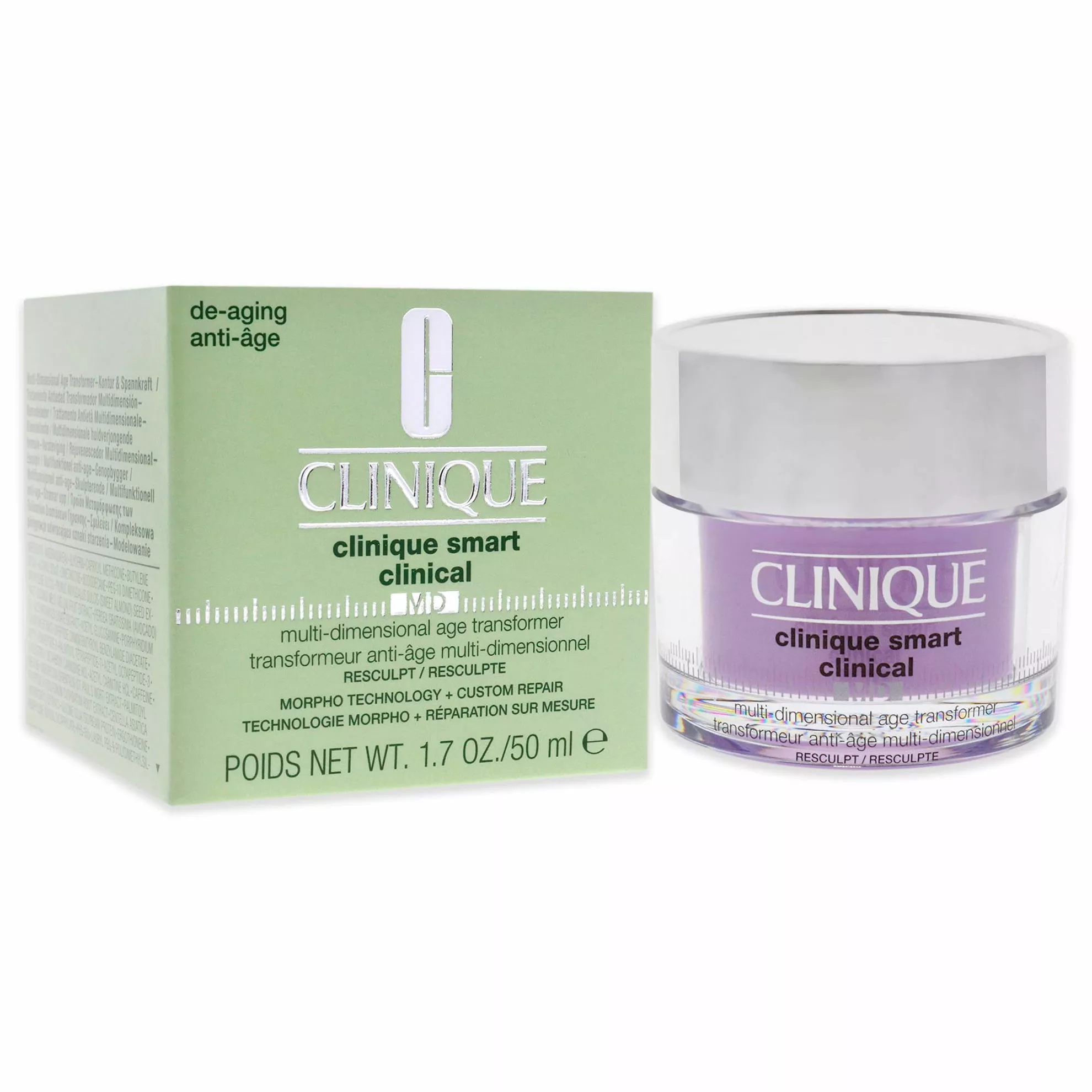 Clinique Smart Clinical MD Multi-Dimensional Age Resculpt Transformer Women Moisturizer 1158030 1.7 Fl Oz (Pack Of 1) 5 Clinique Smart Clinical MD Multi-Dimensional Age Resculpt Transformer Women Moisturizer 1158030 1.7 Fl Oz (Pack Of 1) - Image 3