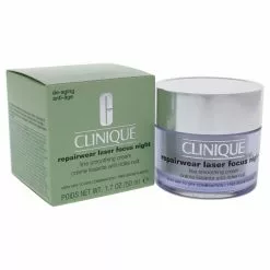 Clinique Repairwear Laser Focus Night Line Smoothing Cream By Clinique For Women - 1.7 Oz Cream, 1.7 Oz -Clinique Sales 0981958 clinique repairwear laser focus night line smoothing cream by clinique for women 17 oz cream 17 oz