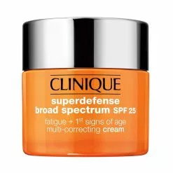 Clinique Superdefense SPF 25 Fatigue + 1st Signs Of Age Multi-Correcting Cream (For Combination Oily To Oily Skin), 1.7 Ounce