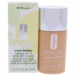 Clinique Even Better Makeup SPF 15 - WN 04 Bone Women Foundation I0106302 1 Fl Oz (Pack Of 1)