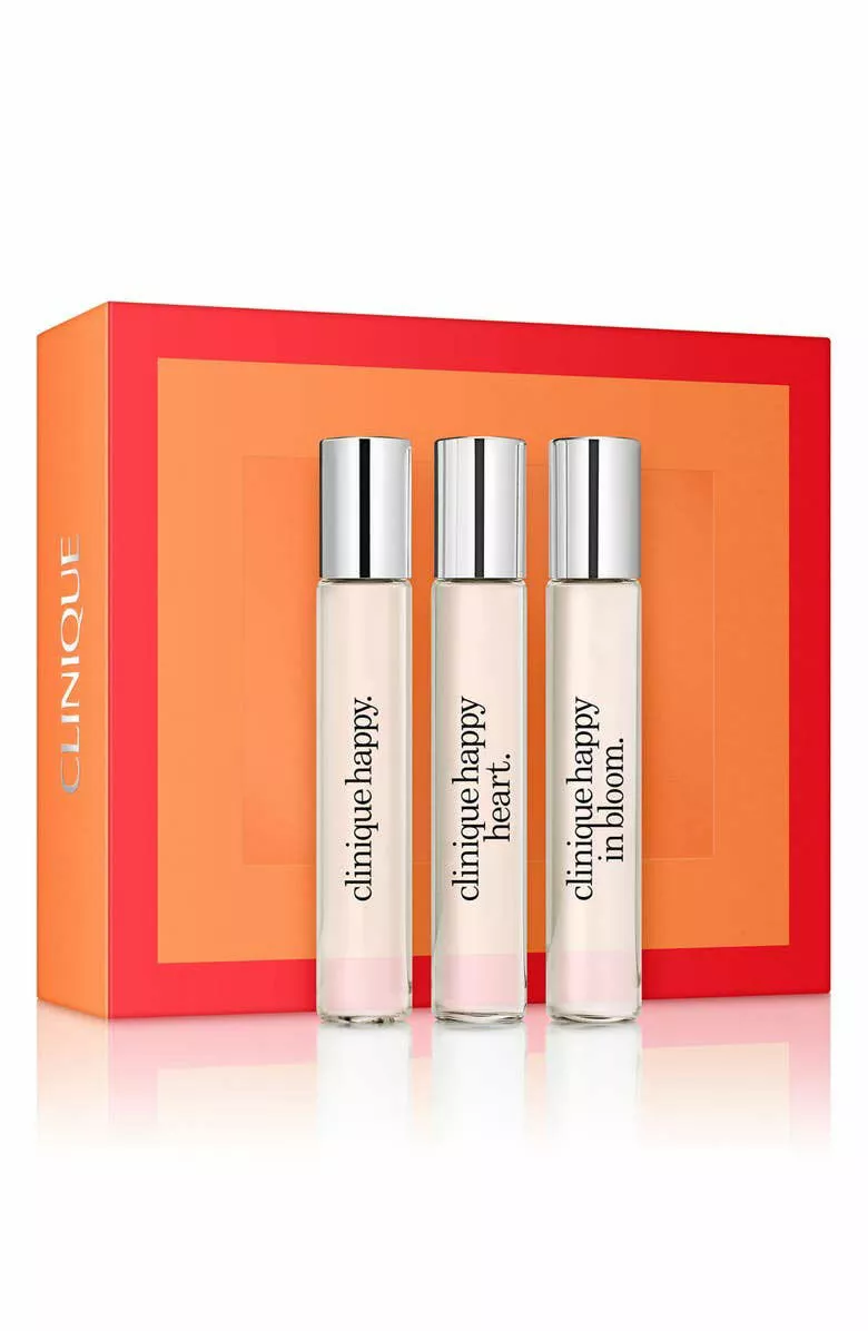 Clinique "A Little Happiness" Set Of 3 Perfumes: Happy, Happy At Heart & Happy In Bloom. Travel Size 4 Clinique "A Little Happiness" Set Of 3 Perfumes: Happy, Happy At Heart & Happy In Bloom. Travel Size - Image 2