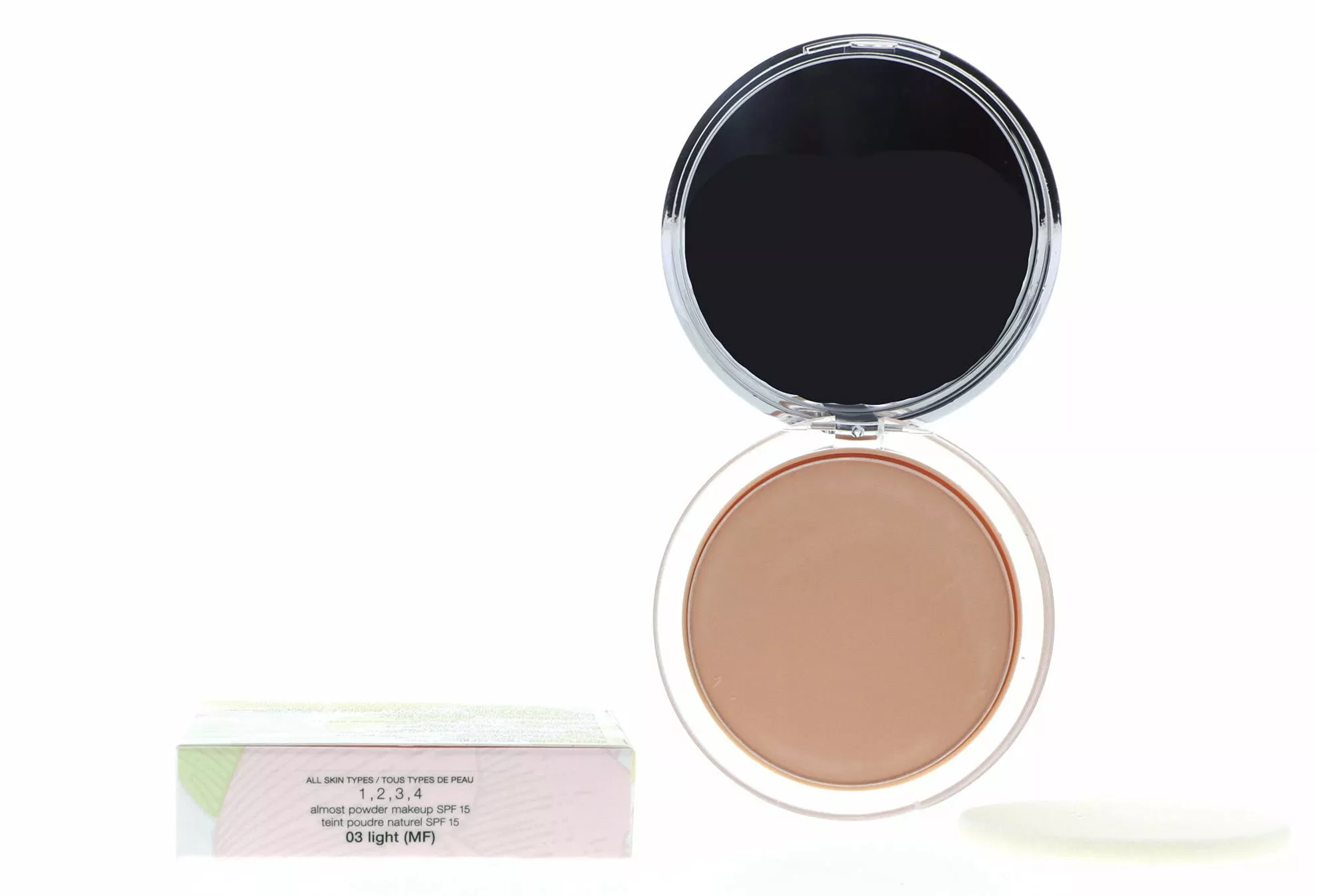 Clinique Almost Powder SPF18, 03 Light 0.35oz/10g 4 Clinique Almost Powder SPF18, 03 Light 0.35oz/10g - Image 2