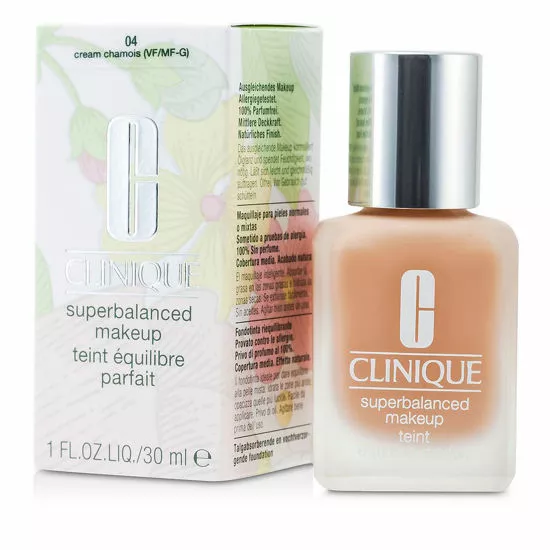 Clinique Super Balanced Makeup, No. 04 Cream Chamois, 1 Fl Oz 3 Clinique Super Balanced Makeup, No. 04 Cream Chamois, 1 Fl Oz