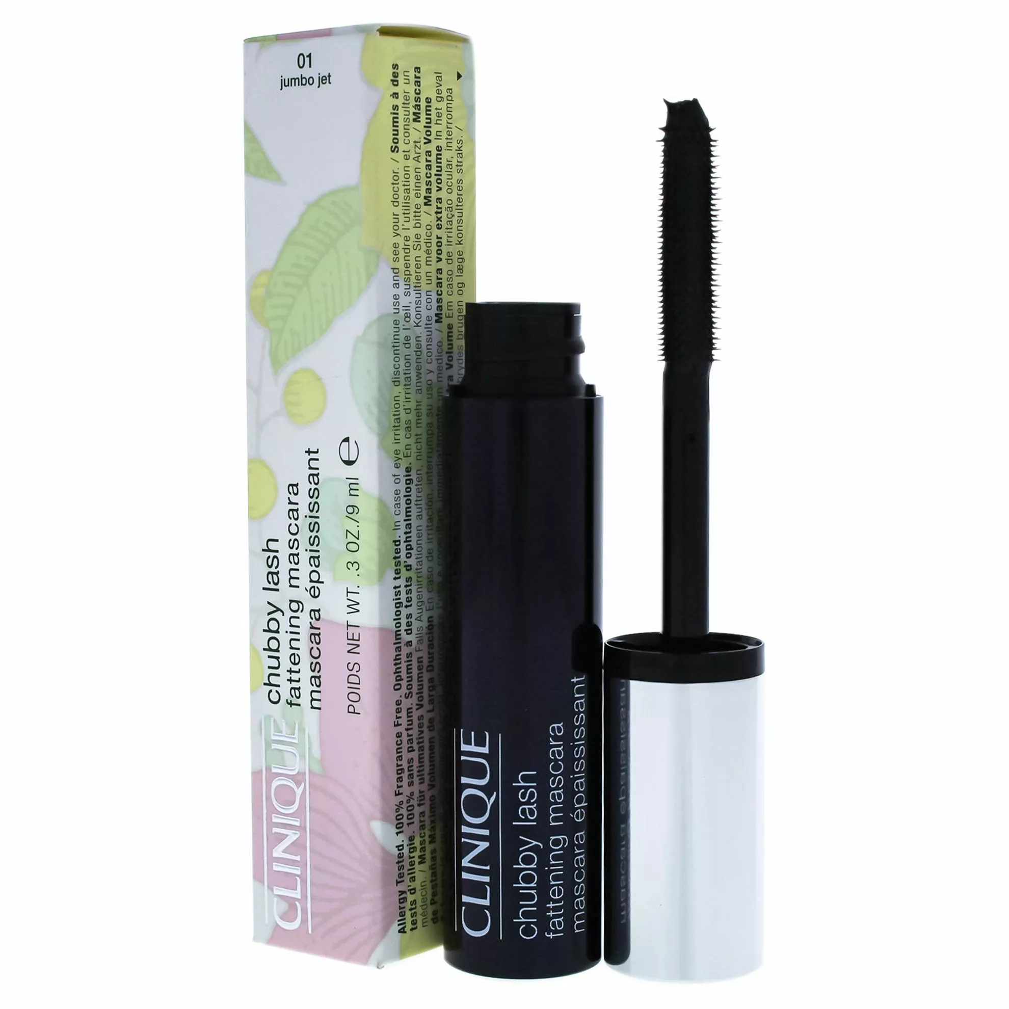 Clinique Women's Chubby Lash Fattening Mascara, # 01 Jumbo Jet, 0.3 Ounce 5 Clinique Women's Chubby Lash Fattening Mascara, # 01 Jumbo Jet, 0.3 Ounce - Image 3