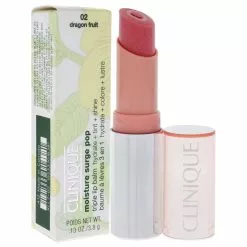 Clinique Moisture Surge Pop Triple Lip Balm - 02 Dragon Fruit Lip Balm Women 0.13 Oz -Clinique Sales 0984513 clinique moisture surge pop triple lip balm 02 dragon fruit lip balm women 013 oz