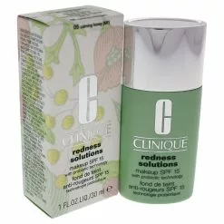 Clinique Redness Solutions SPF 15 Calming Makeup For Women, Honey, 1 Ounce