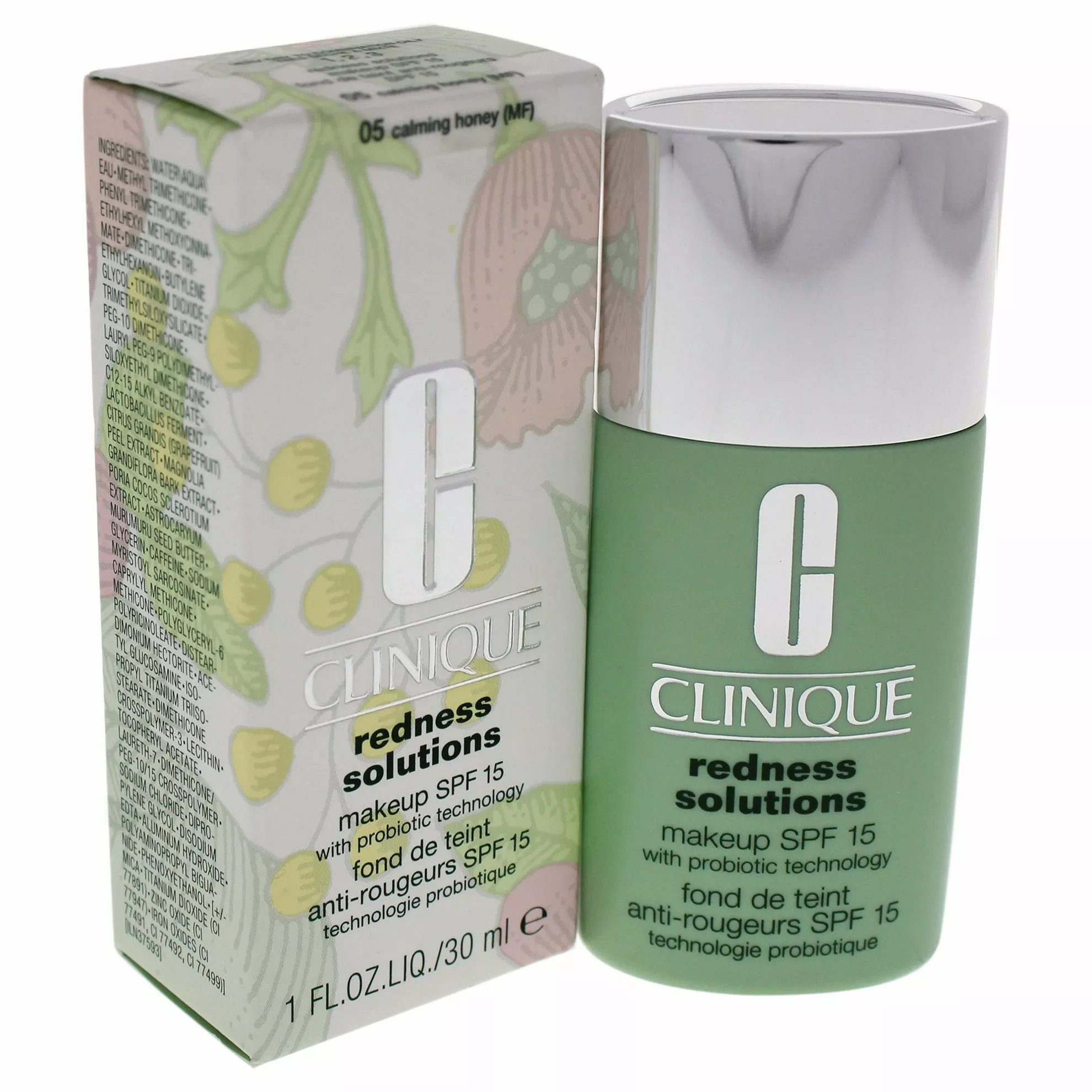 Clinique Redness Solutions SPF 15 Calming Makeup For Women, Honey, 1 Ounce 3 Clinique Redness Solutions SPF 15 Calming Makeup For Women, Honey, 1 Ounce