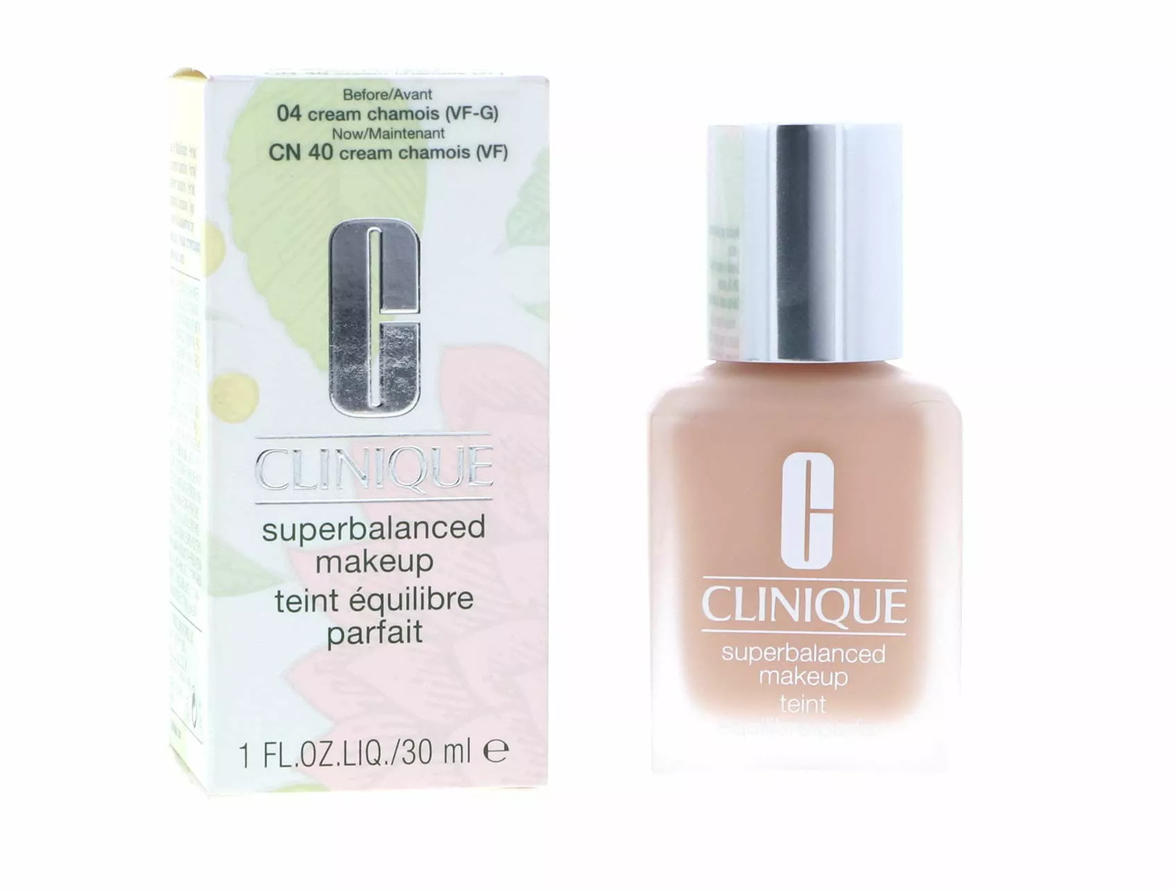 Clinique Superbalanced Makeup Foundation 1 Oz, Cream Chamois 04 3 Clinique Superbalanced Makeup Foundation 1 Oz, Cream Chamois 04