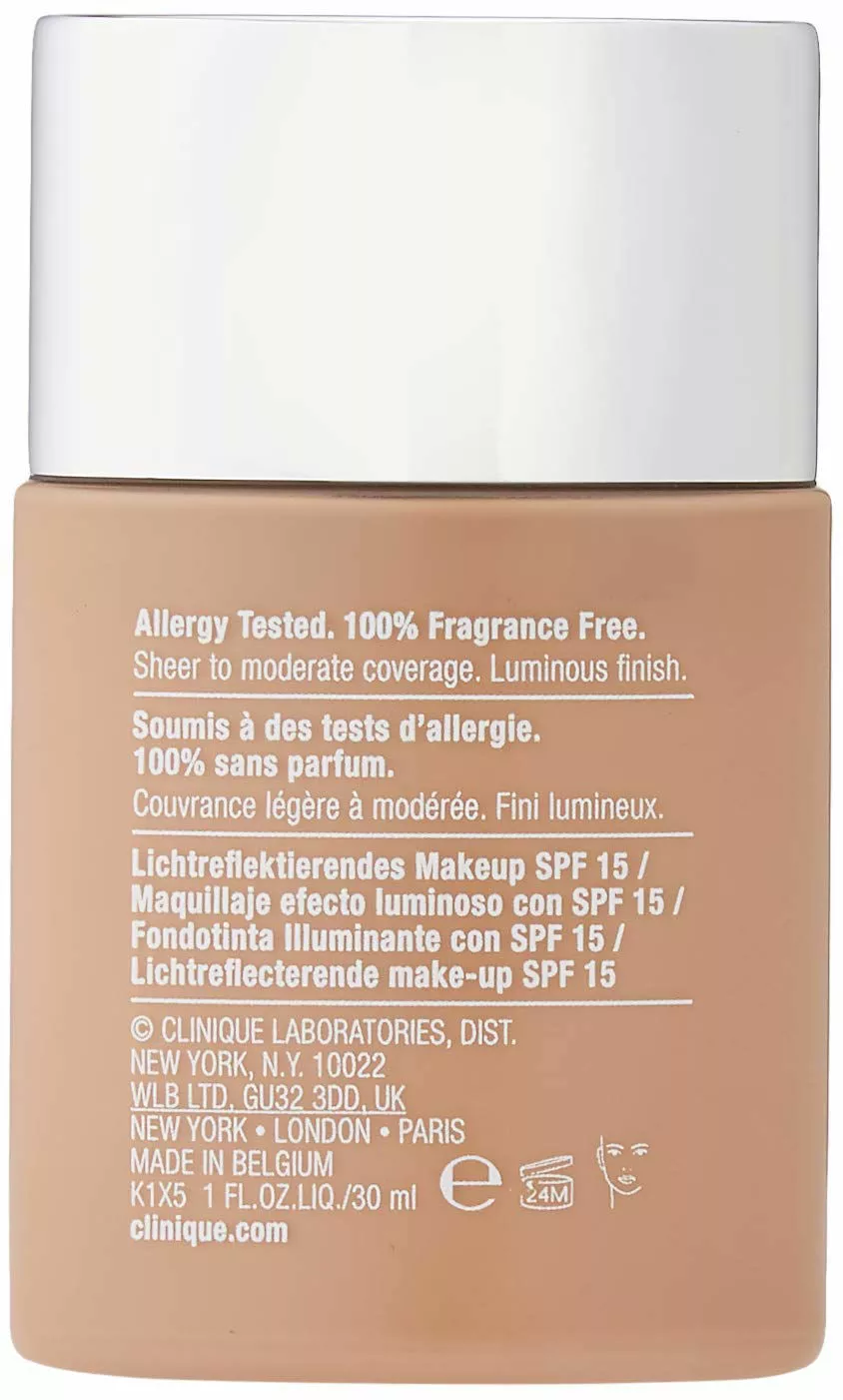 Clinique Clinique Even Better Glow Light Reflecting Makeup Spf 15 Dry Combo Cn 52 Neutral, 1.0 Ounce, 1 Count 4 Clinique Clinique Even Better Glow Light Reflecting Makeup Spf 15 Dry Combo Cn 52 Neutral, 1.0 Ounce, 1 Count - Image 2