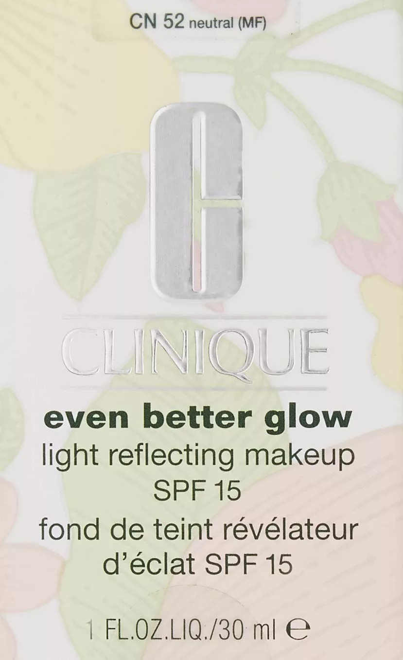 Clinique Clinique Even Better Glow Light Reflecting Makeup Spf 15 Dry Combo Cn 52 Neutral, 1.0 Ounce, 1 Count 5 Clinique Clinique Even Better Glow Light Reflecting Makeup Spf 15 Dry Combo Cn 52 Neutral, 1.0 Ounce, 1 Count - Image 3