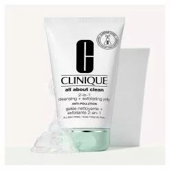 Clinique All About Clean 2-in-1 Cleansing + Exfoliating Jelly 5 Fl.oz/150ml -Clinique Sales 0985570 clinique all about clean 2 in 1 cleansing exfoliating jelly 5 floz150ml