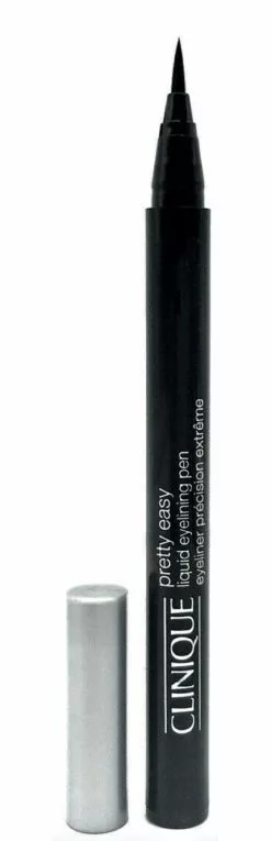Clinique Pretty Easy Liquid Eyelining Pen • Travel Size 0.01 Oz. / 0.34 G •• Black 01 ••