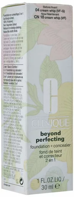 Clinique Beyond Perfecting Foundation + Concealer # 18 Sand (M-N), 1 Ounce 7 Clinique Beyond Perfecting Foundation + Concealer # 18 Sand (M-N), 1 Ounce -Clinique Sales 0985929 clinique beyond perfecting foundation concealer 18 sand m n 1 ounce