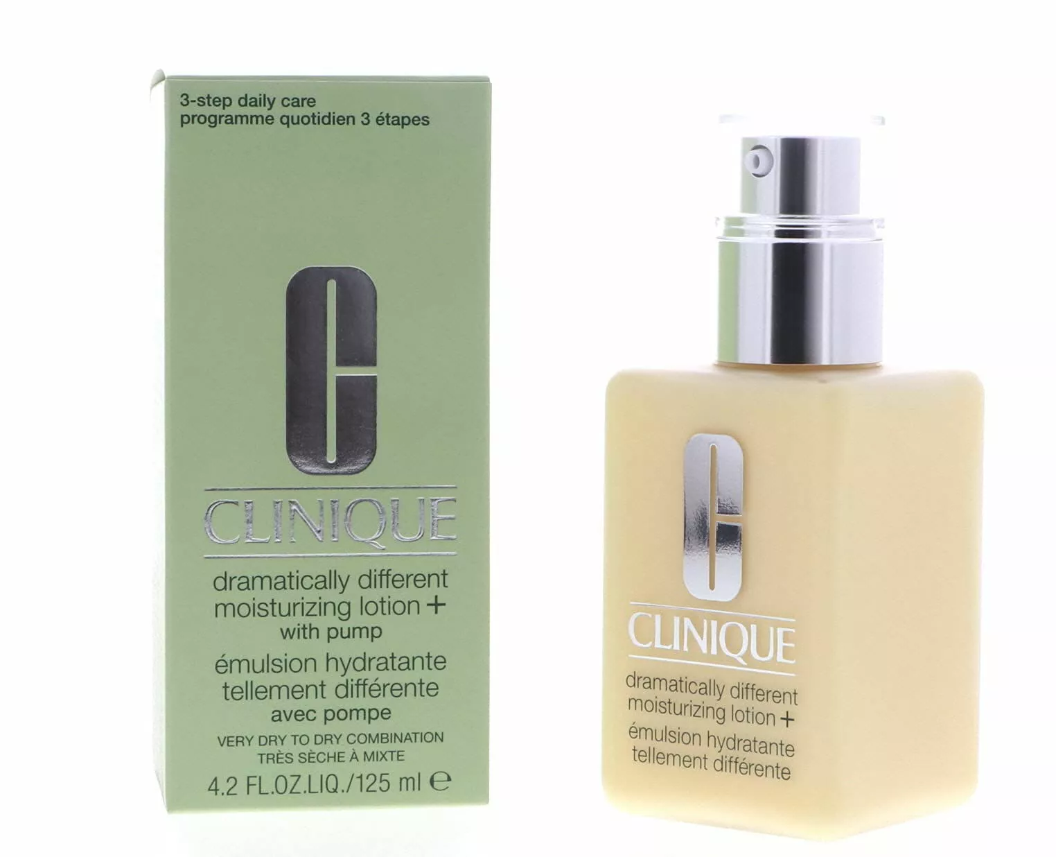 1 Pack Dramatically Different Moisturizing Lotion+ By Clinique With Pump Very Dry To Dry Combination Skin 125ML 4 1 Pack Dramatically Different Moisturizing Lotion+ By Clinique With Pump Very Dry To Dry Combination Skin 125ML - Image 2