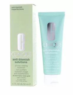 Clinique Acne Solutions All Over Clearing Facial Treatment Oil-Free 1.7 Ounce