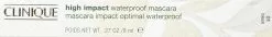 CLINIQUE/HIGH Impact Waterproof Mascara 01 Black .28 OZ 7 CLINIQUE/HIGH Impact Waterproof Mascara 01 Black .28 OZ -Clinique Sales 0986479 cliniquehigh impact waterproof mascara 01 black 28 oz