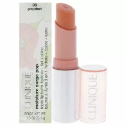 Clinique Moisture Surge Pop Triple Lip Balm - 06 Grapefruit Lip Balm Women 0.13 Oz