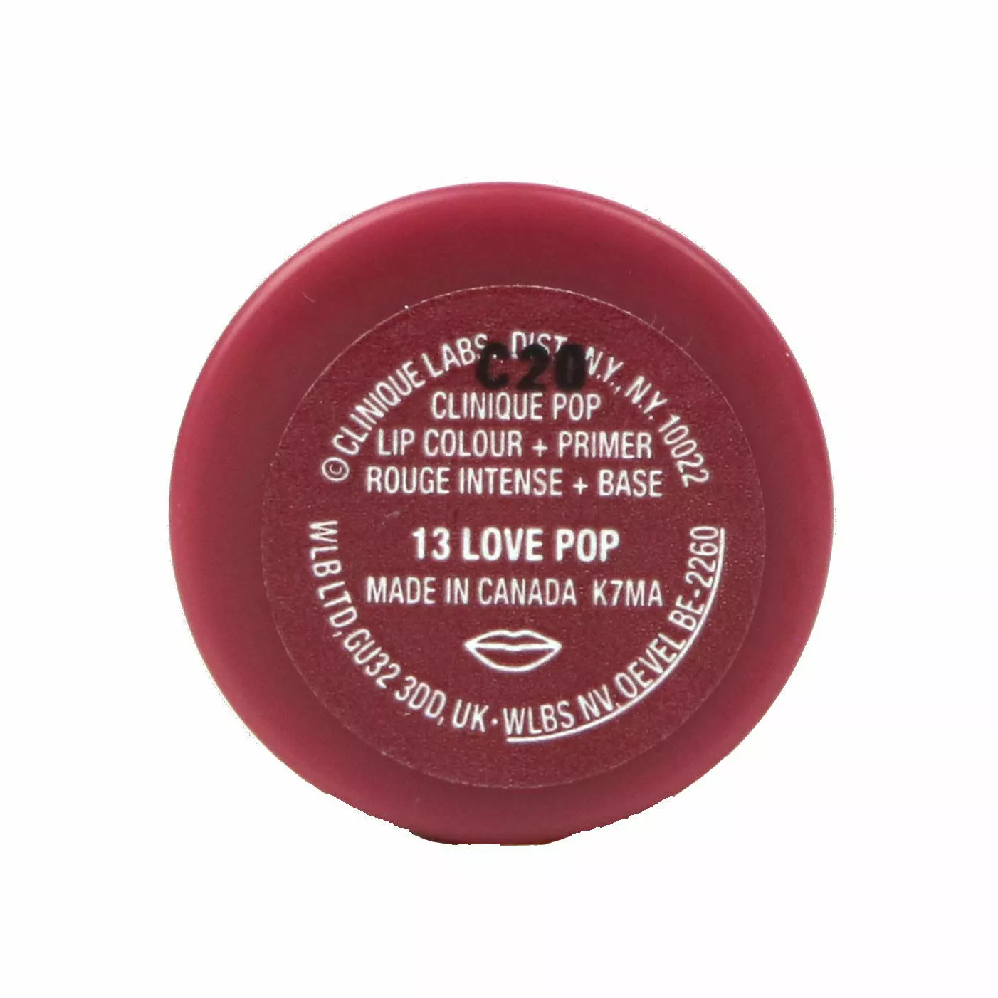 Pack Of 3 X Clinique Pop Lip Colour + Primer #13 Love Pop Travel Size, Unboxed, Red, 0.13 Ounce 4 Pack Of 3 X Clinique Pop Lip Colour + Primer #13 Love Pop Travel Size, Unboxed, Red, 0.13 Ounce - Image 2