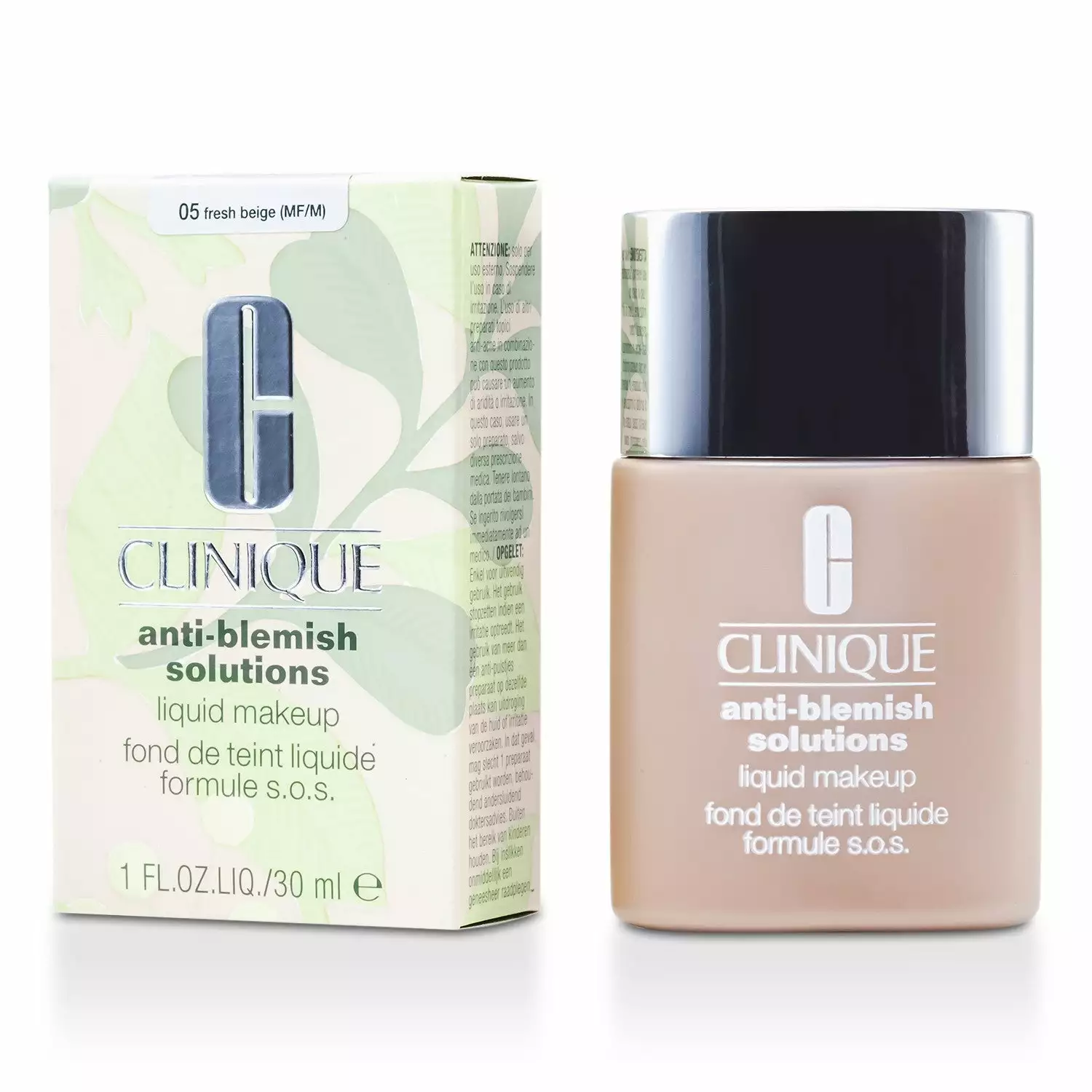 Clinique Anti Blemish Solutions Liquid Makeup - # 03 Fresh Neutral 30ml/1oz 7 Clinique Anti Blemish Solutions Liquid Makeup - # 03 Fresh Neutral 30ml/1oz - Image 5