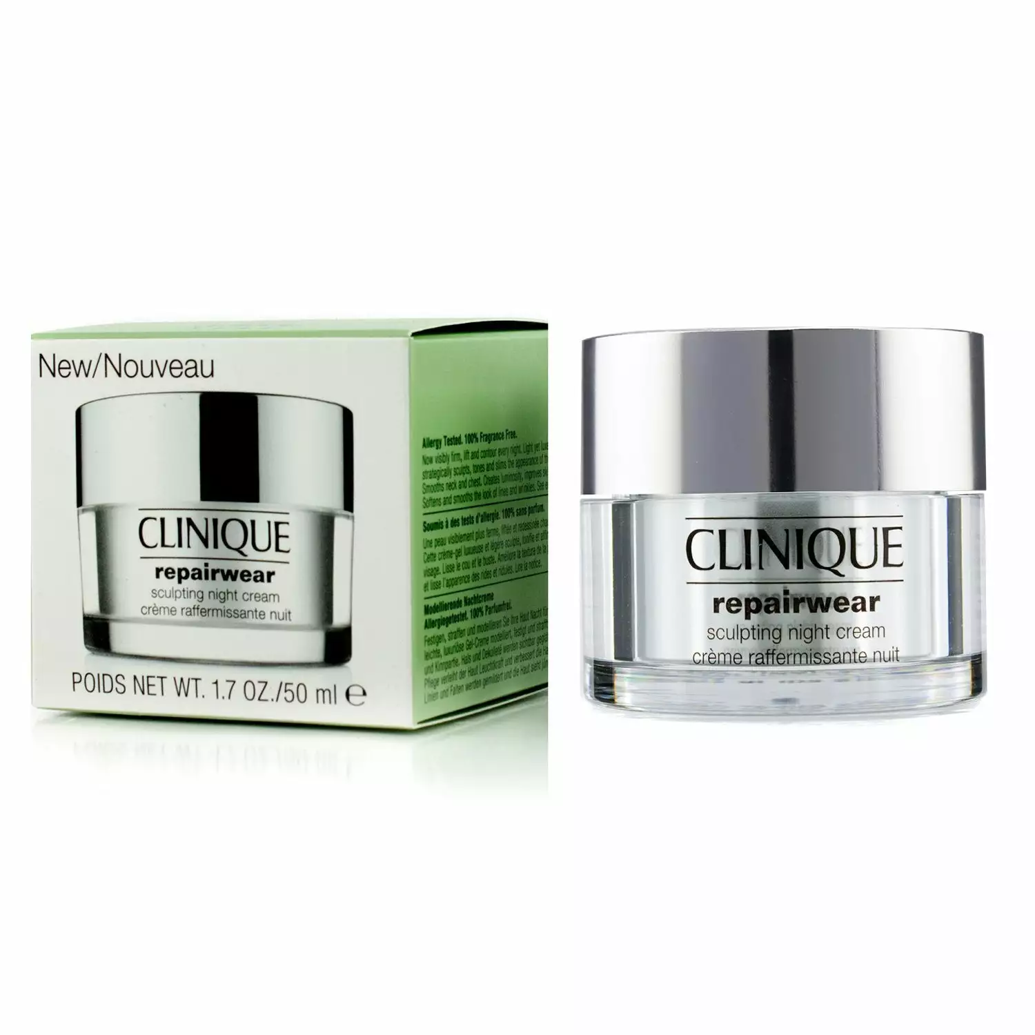 Clinique Repairwear Sculpting Night Cream 50ml/1.7oz 4 Clinique Repairwear Sculpting Night Cream 50ml/1.7oz - Image 2