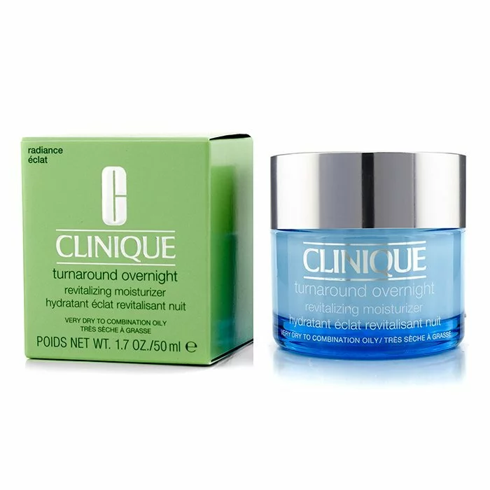 Clinique Turnaround Overnight Revitalizing Moisturizer - Very Dry To Combination Oily 50ml/1.7oz 4 Clinique Turnaround Overnight Revitalizing Moisturizer - Very Dry To Combination Oily 50ml/1.7oz - Image 2