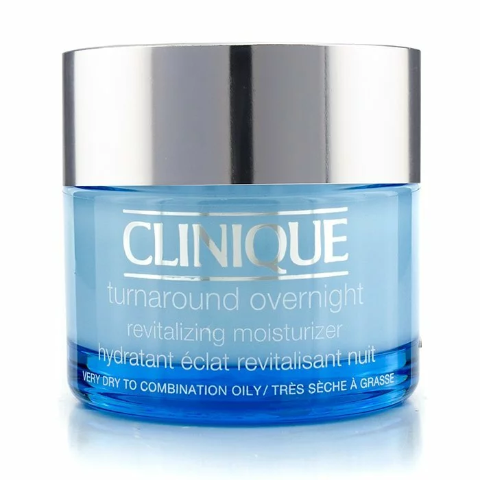 Clinique Turnaround Overnight Revitalizing Moisturizer - Very Dry To Combination Oily 50ml/1.7oz 3 Clinique Turnaround Overnight Revitalizing Moisturizer - Very Dry To Combination Oily 50ml/1.7oz