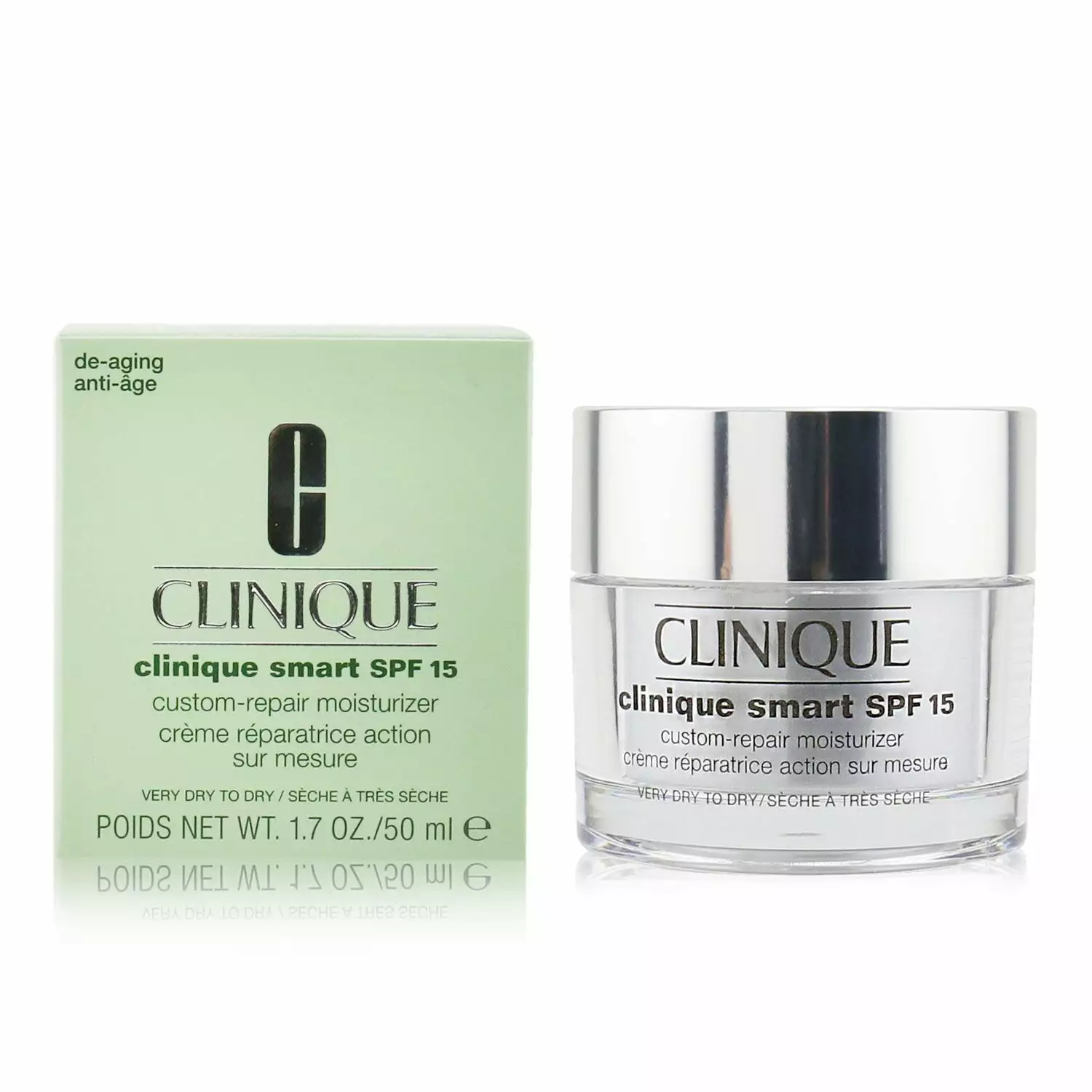 Clinique Smart Custom-Repair Moisturizer SPF 15 (Very Dry To Dry) 50ml/1.7oz 5 Clinique Smart Custom-Repair Moisturizer SPF 15 (Very Dry To Dry) 50ml/1.7oz - Image 3