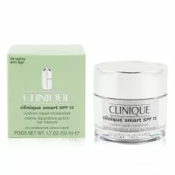 Clinique Smart Custom-Repair Moisturizer SPF 15 (Dry Combination) 50ml/1.7oz -Clinique Sales 19574480401 2