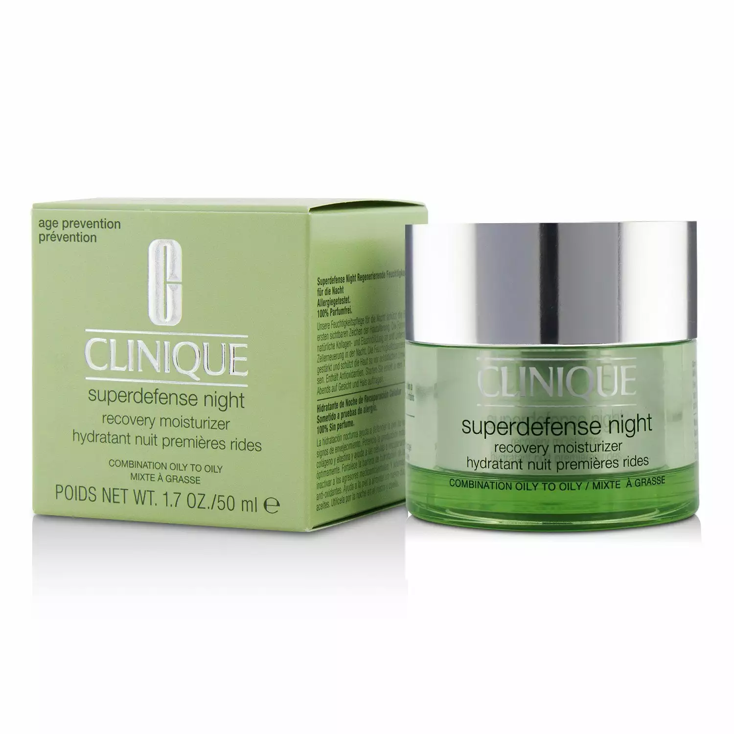 Clinique Superdefense Night Recovery Moisturizer - For Combination Oily To Oily 50ml/1.7oz 4 Clinique Superdefense Night Recovery Moisturizer - For Combination Oily To Oily 50ml/1.7oz - Image 2