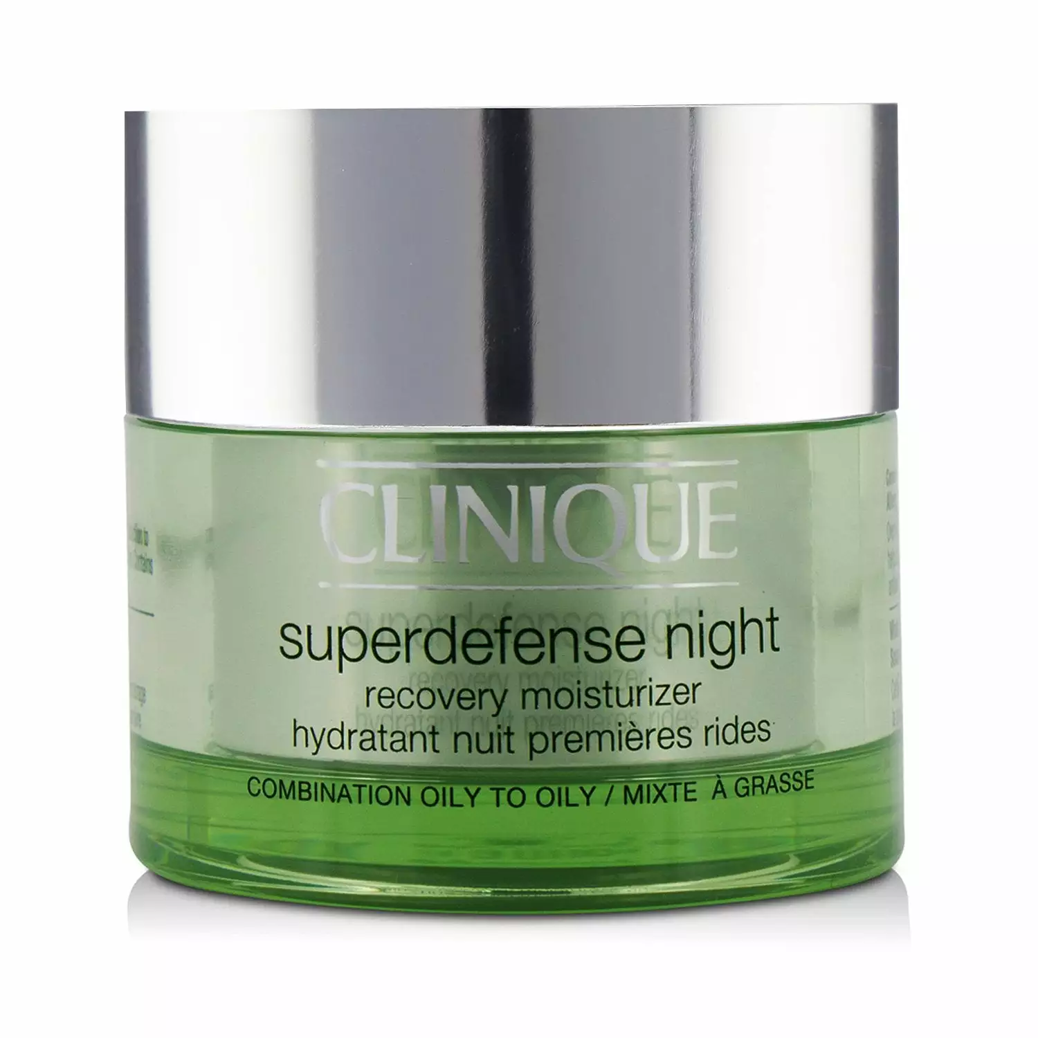 Clinique Superdefense Night Recovery Moisturizer - For Combination Oily To Oily 50ml/1.7oz 3 Clinique Superdefense Night Recovery Moisturizer - For Combination Oily To Oily 50ml/1.7oz