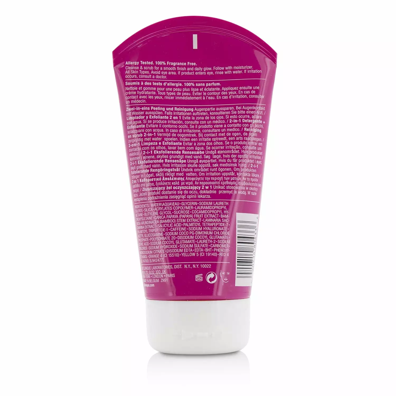 Clinique Pep-Start 2-In-1 Exfoliating Cleanser 125ml/4.2oz 5 Clinique Pep-Start 2-In-1 Exfoliating Cleanser 125ml/4.2oz - Image 3