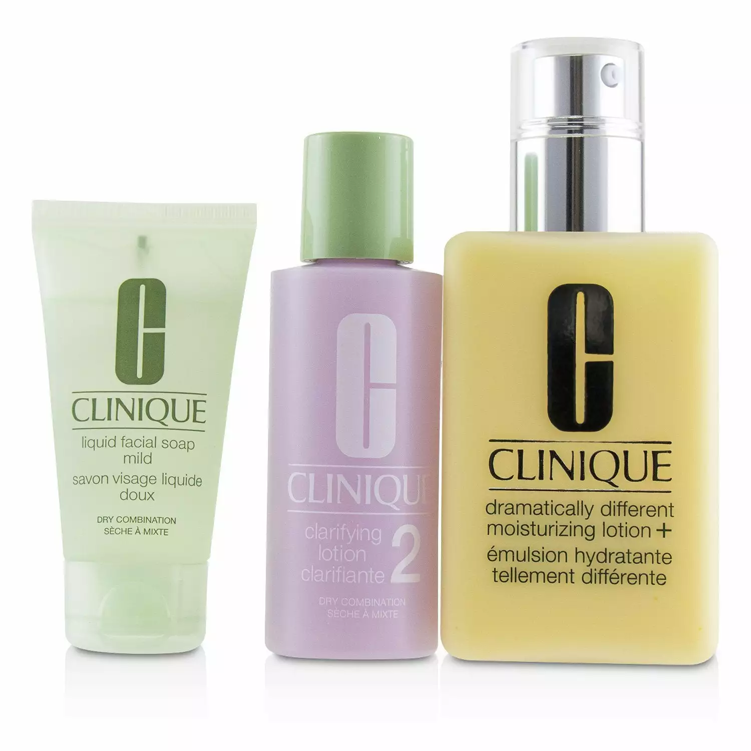 Clinique 3-Step Skin Care System (Skin Type 2): DDML+ 200ml + Clarifying Lotion 2 60ml + Liquid Facial Soap Mild 30ml 3pcs 4 Clinique 3-Step Skin Care System (Skin Type 2): DDML+ 200ml + Clarifying Lotion 2 60ml + Liquid Facial Soap Mild 30ml 3pcs - Image 2