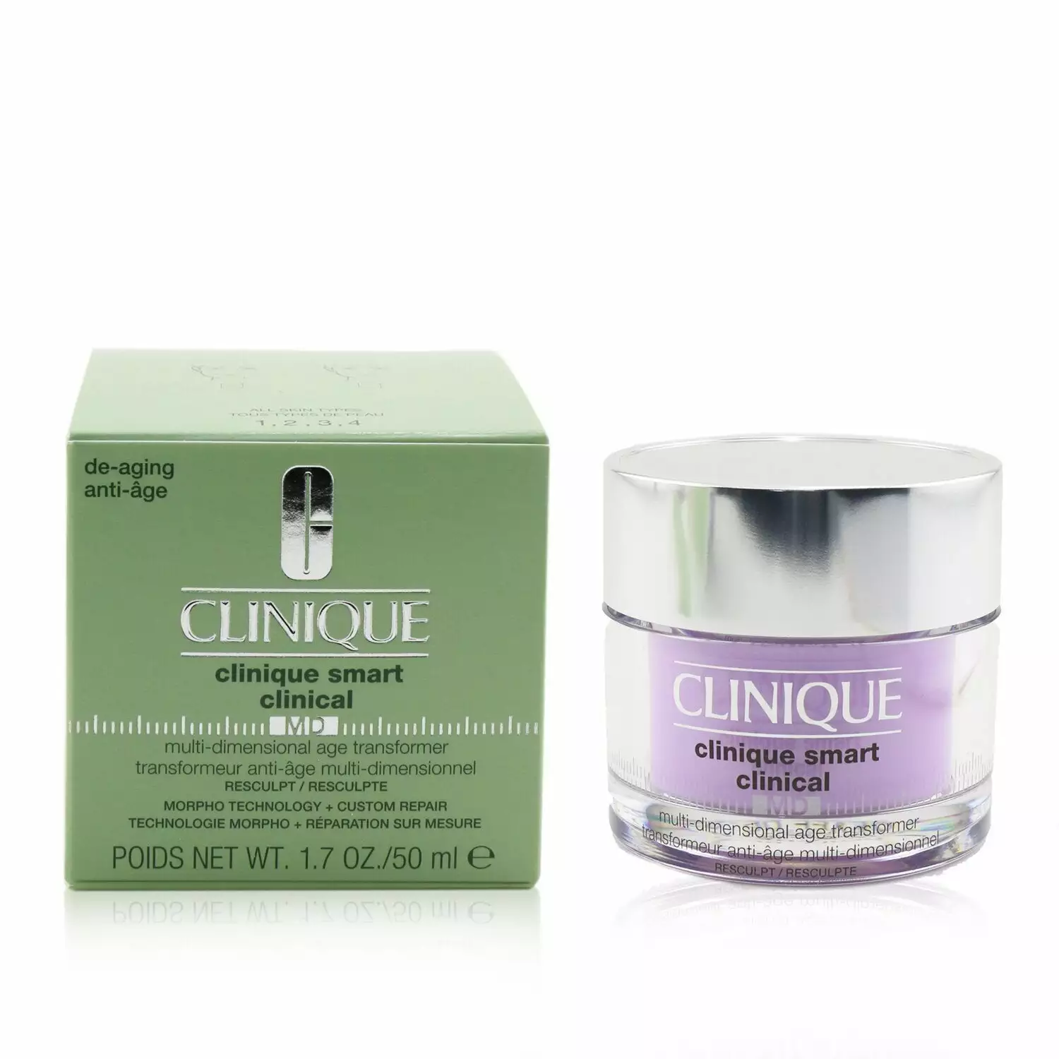 Clinique Clinique Smart Clinical MD Multi-Dimensional Age Transformer (Resculpt) 50ml/1.7oz 4 Clinique Clinique Smart Clinical MD Multi-Dimensional Age Transformer (Resculpt) 50ml/1.7oz - Image 2