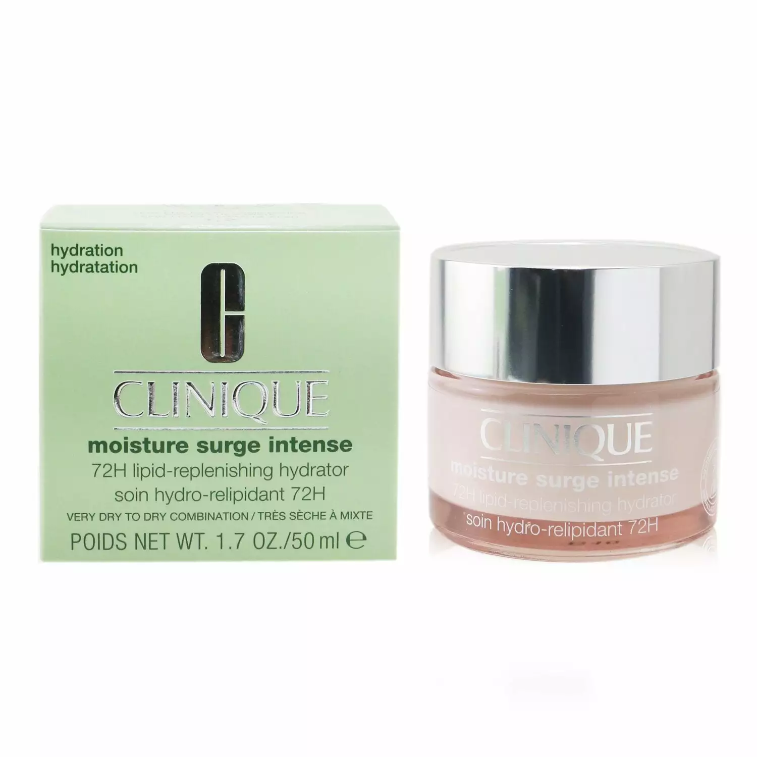 Clinique Moisture Surge Intense 72H Lipid-Replenishing Hydrator - Very Dry To Dry Combination 50ml/1.7oz 7 Clinique Moisture Surge Intense 72H Lipid-Replenishing Hydrator - Very Dry To Dry Combination 50ml/1.7oz - Image 5