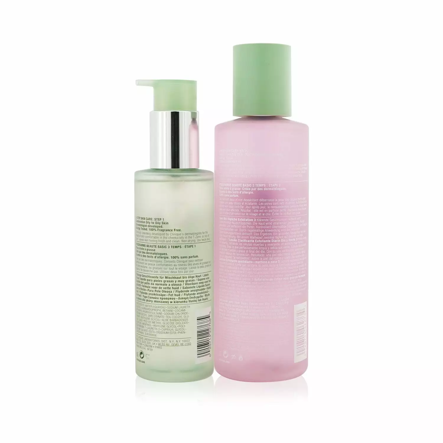 Clinique Cleansing + Exfoliation Set: Clarifying Lotion 3 400ml/13.5oz + Liquid Facial Soap Oily Skin Formula 200ml/6.7oz 2pcs 5 Clinique Cleansing + Exfoliation Set: Clarifying Lotion 3 400ml/13.5oz + Liquid Facial Soap Oily Skin Formula 200ml/6.7oz 2pcs - Image 3