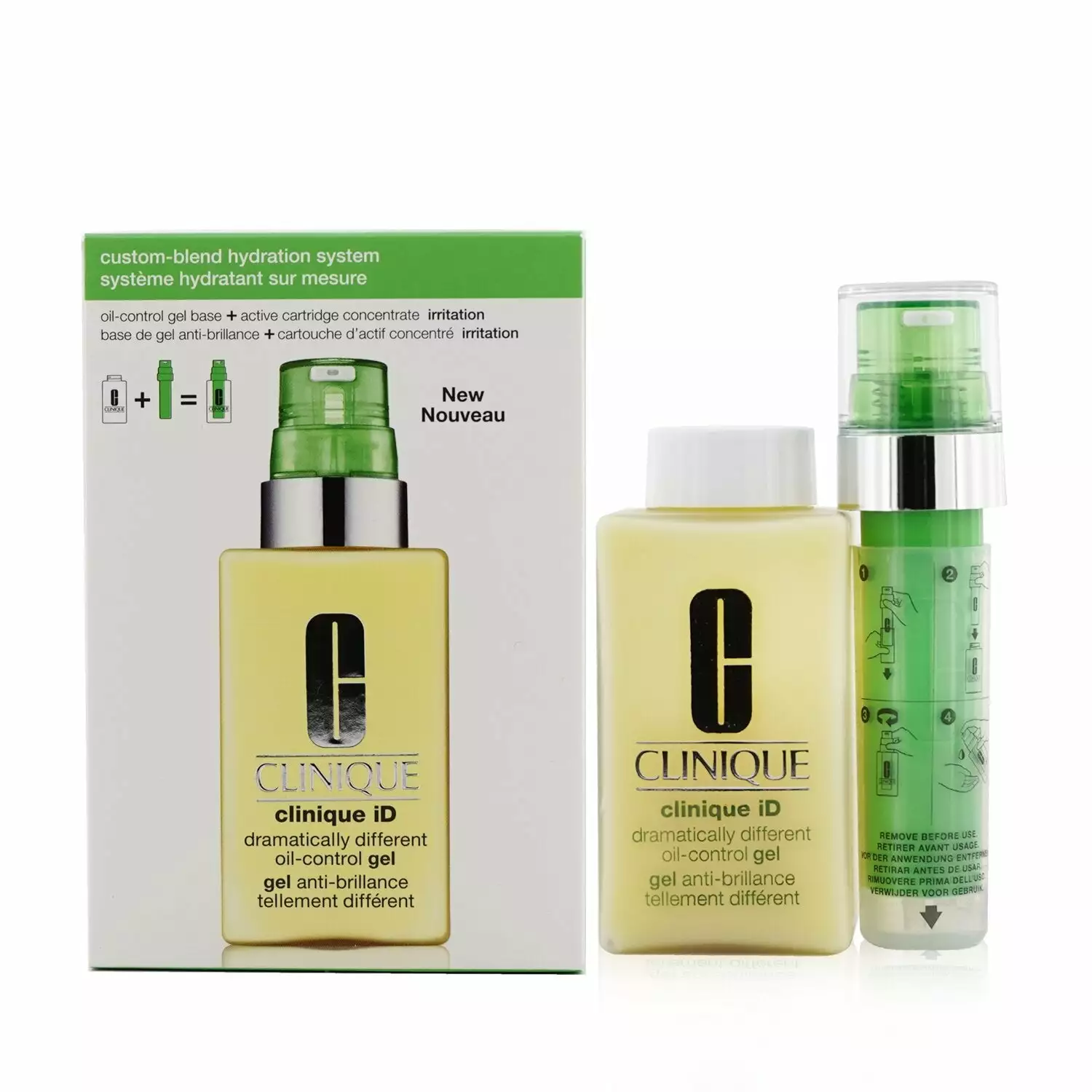 Clinique Clinique ID Dramatically Different Oil-Control Gel + Active Cartridge Concentrate For Irritation 125ml/4.2oz 4 Clinique Clinique ID Dramatically Different Oil-Control Gel + Active Cartridge Concentrate For Irritation 125ml/4.2oz - Image 2