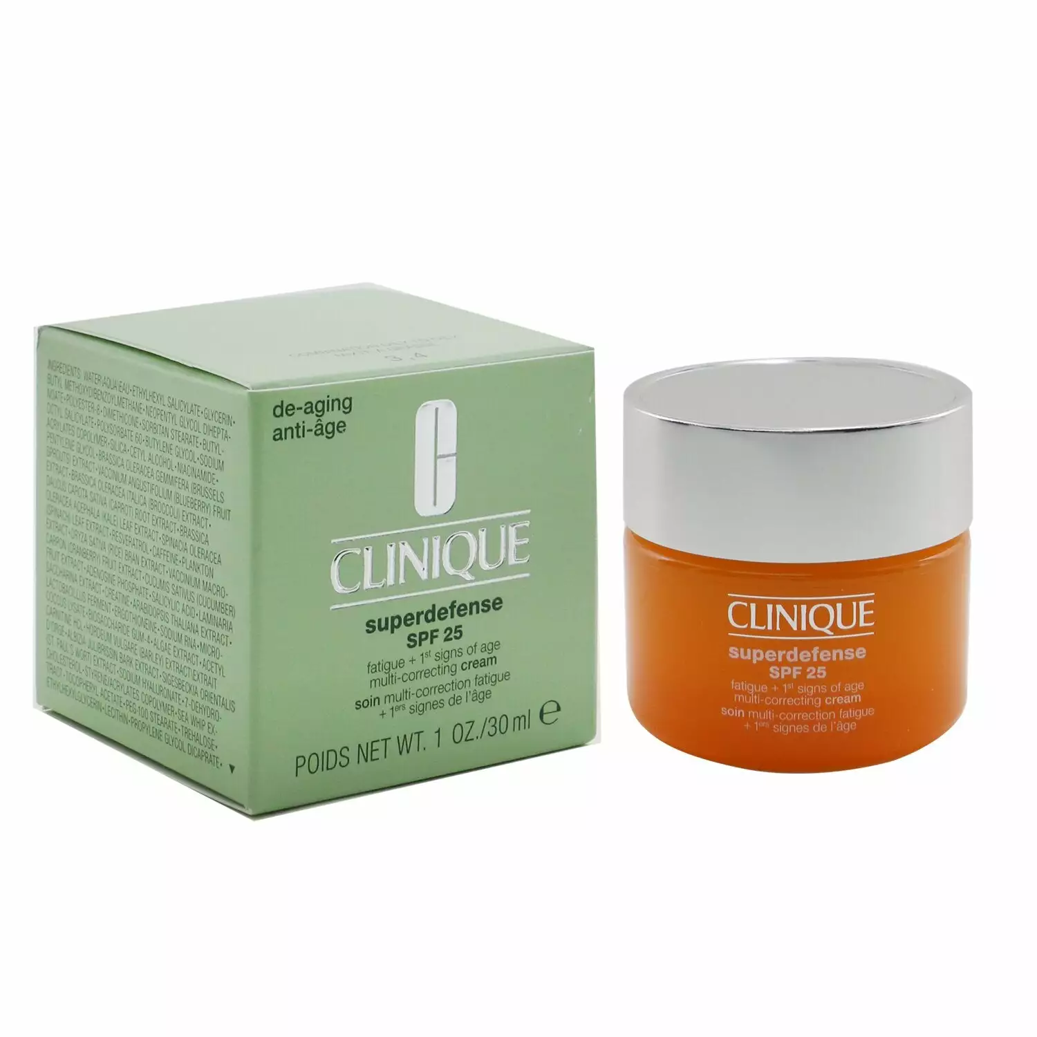 Clinique Superdefense SPF 25 Fatigue + 1st Signs Of Age Multi-Correcting Cream - Combination Oily To Oily 50ml/1.7oz 10 Clinique Superdefense SPF 25 Fatigue + 1st Signs Of Age Multi-Correcting Cream - Combination Oily To Oily 50ml/1.7oz - Image 8