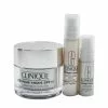 Clinique Derm Pro Solutions Clinique Smart (For Custom De-Aging) Set: Moisturizer SPF 15 50ml+ Serum 10ml+ Eye Treatment 5ml 3pcs -Clinique Sales 26642180414