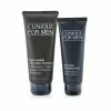 Clinique Men Cleanse + Hydrate Set: Face Wash Oily Skin Formula 200ml + Oil-Free Moisturizer 100ml 2pc -Clinique Sales 26948680414