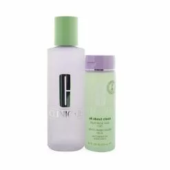 Clinique Clarifying Lotion 2 Set: Clarifyin/g Lotion 2 400ml+ All About Clean Liquid Facial Soap Mild 200ml 2pcs