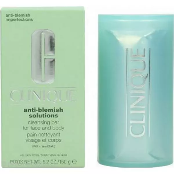 Clinique Anti-Blemish Solutions Cleansing Bar For Face & Body 150g 3 Clinique Anti-Blemish Solutions Cleansing Bar For Face & Body 150g
