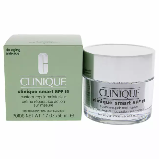 Clinique Clinique Smart Custom-Repair Moisturizer SPF 15 - Dry Combination By Clinique For Women - 1.7 Oz Moisturizer 3 Clinique Clinique Smart Custom-Repair Moisturizer SPF 15 - Dry Combination By Clinique For Women - 1.7 Oz Moisturizer