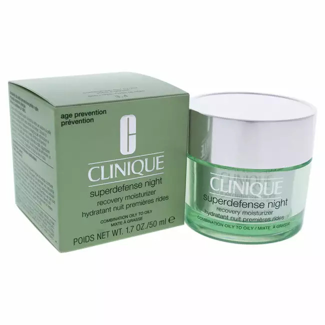 Clinique Superdefense Night Recovery Moisturizer - Combination Oily To Oily By Clinique For Women - 1.7 Oz Moisturizer 3 Clinique Superdefense Night Recovery Moisturizer - Combination Oily To Oily By Clinique For Women - 1.7 Oz Moisturizer